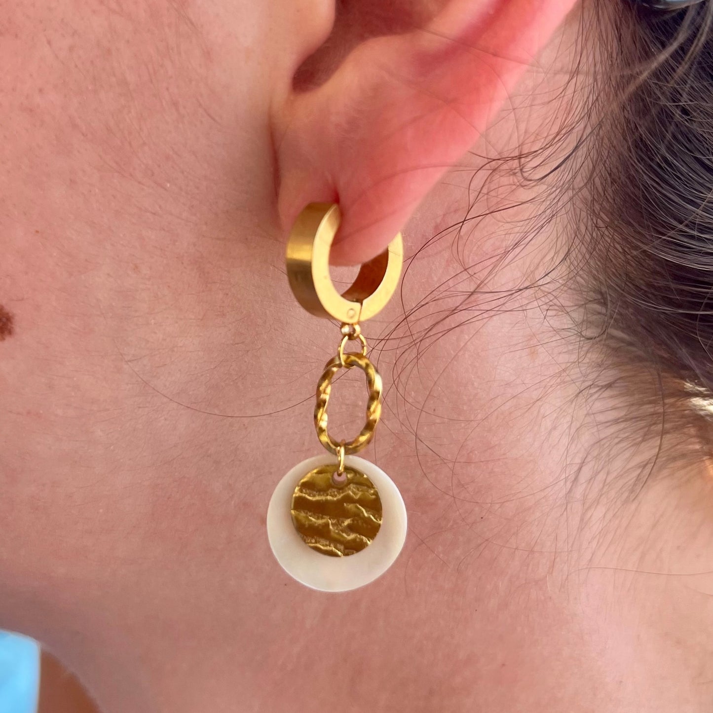 BOUCLES D'OREILLES ANJO - MODÈLE