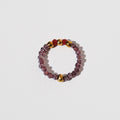 BAGUE VIOLET + ROUGE - FOCUS