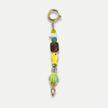 BAG CHARM VERT ET JAUNE - PACKSHOT
