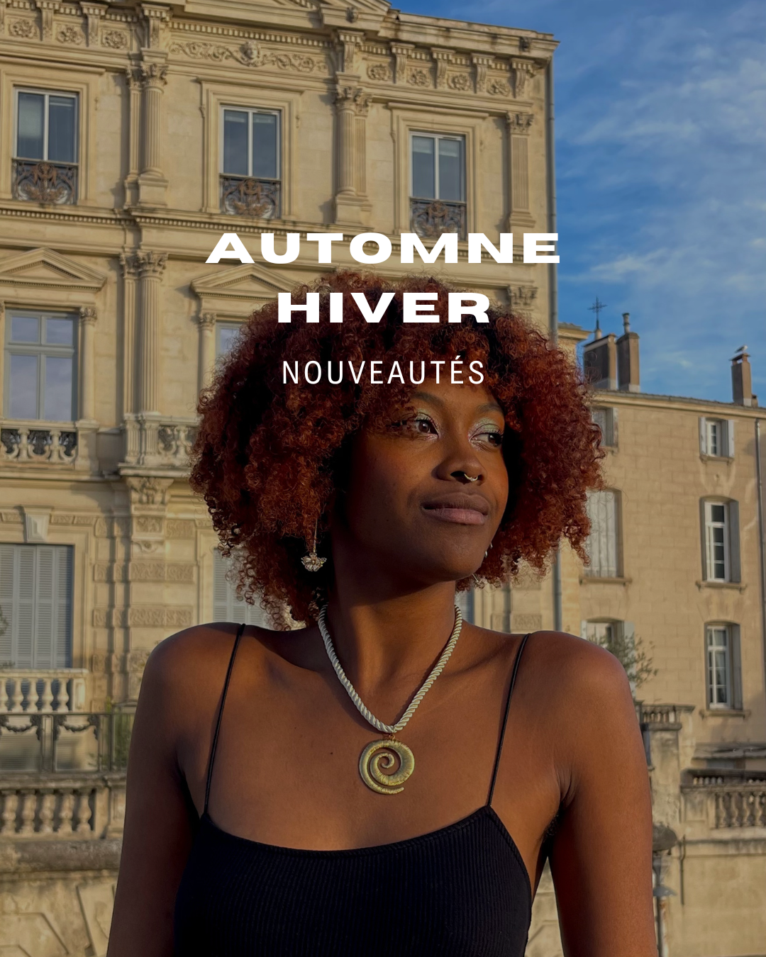 BANNIÈRE NOUVEAUTÉS - COLLIER ESPIRAL