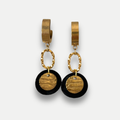 BOUCLES D'OREILLES ANJO NOIR - PACKSHOT