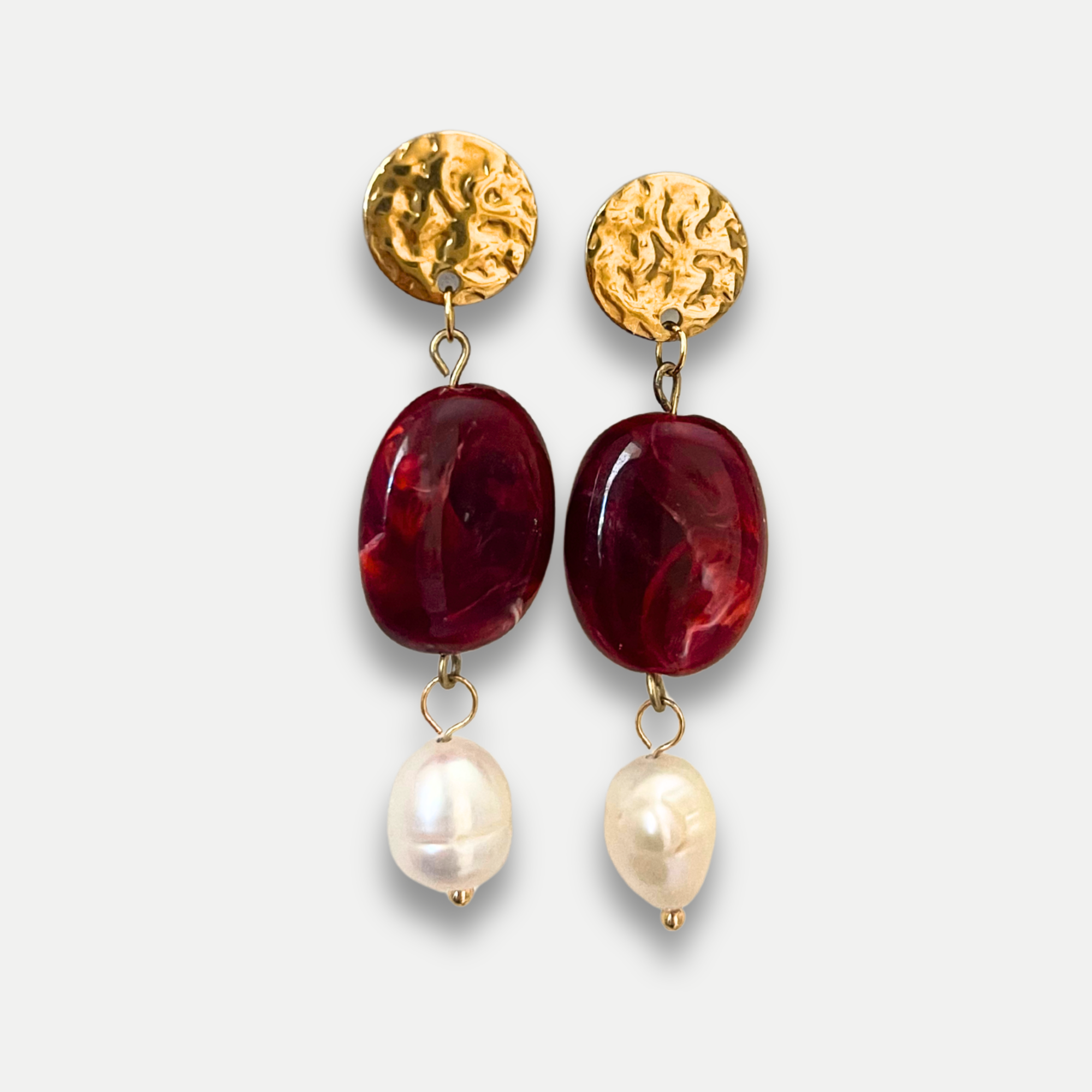BOUCLES D'OREILLES PEDRA ROUGE - PACKSHOT