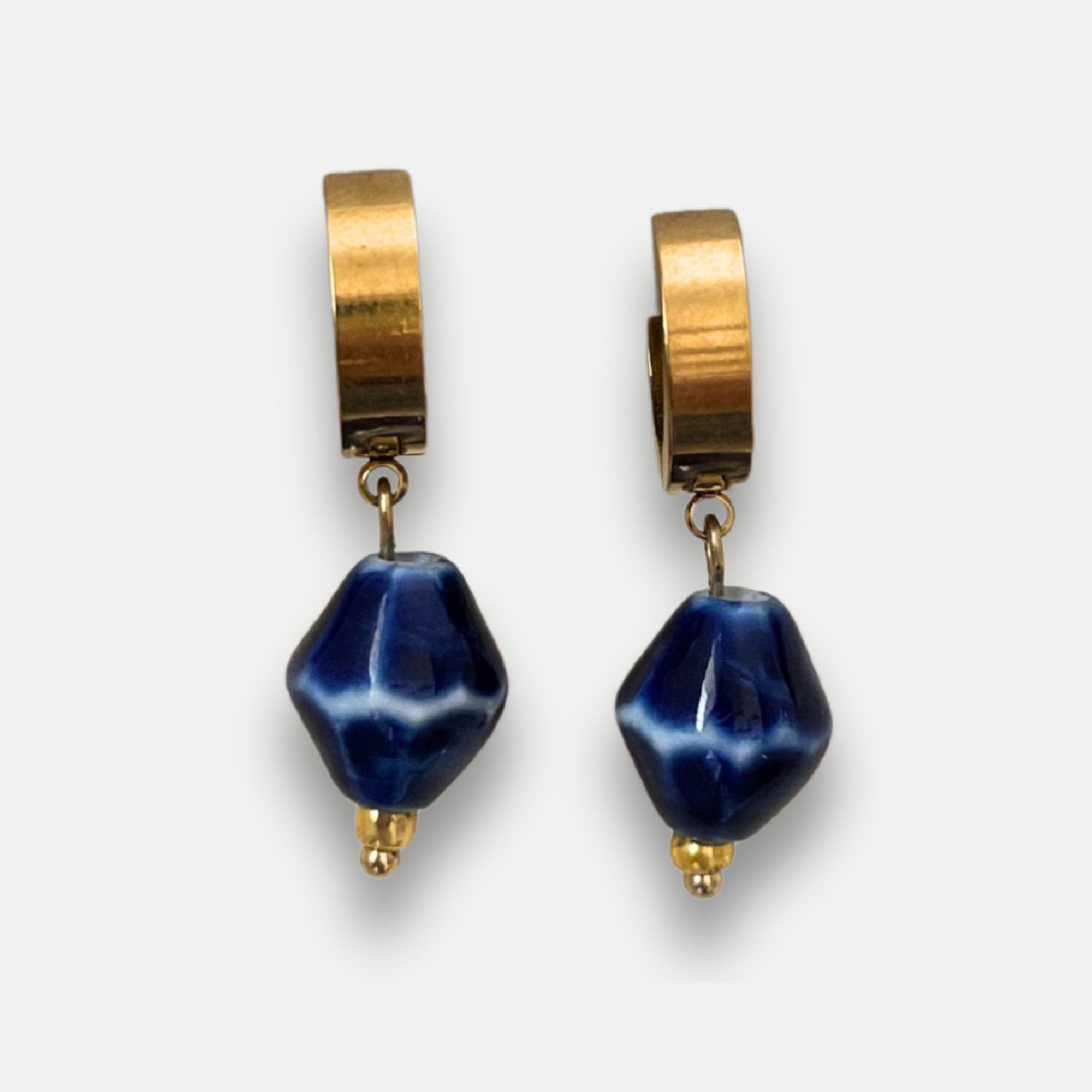 BOUCLES D'OREILLES TESOURO BLEU - PACKSHOT
