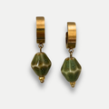 BOUCLES D'OREILLES TESOURO VERT - PACKSHOT