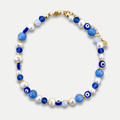BRACELET DE CHEVILLE BLEU - PACKSHOT