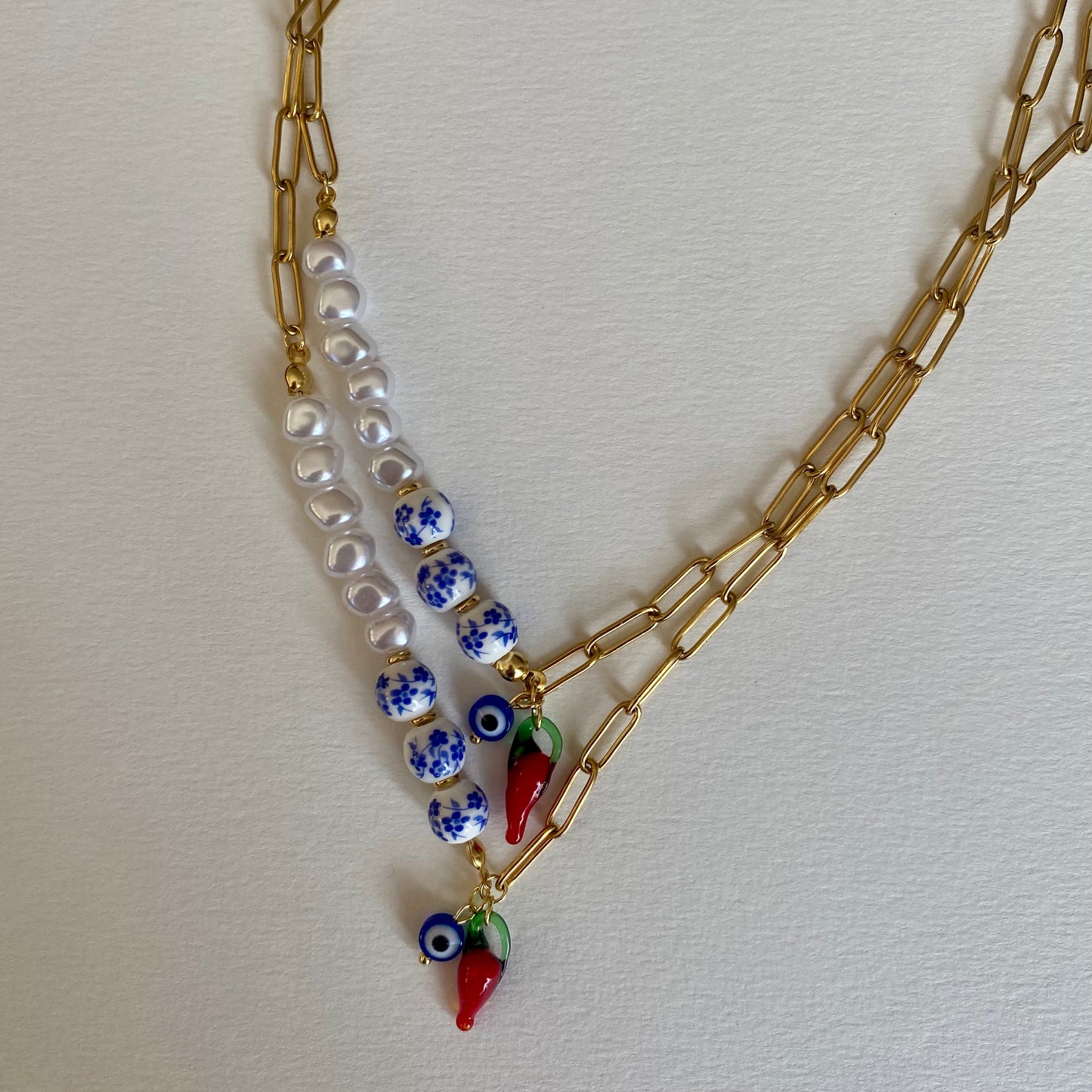 COLLIER CORRENTE PIMENTÉ - PRODUIT