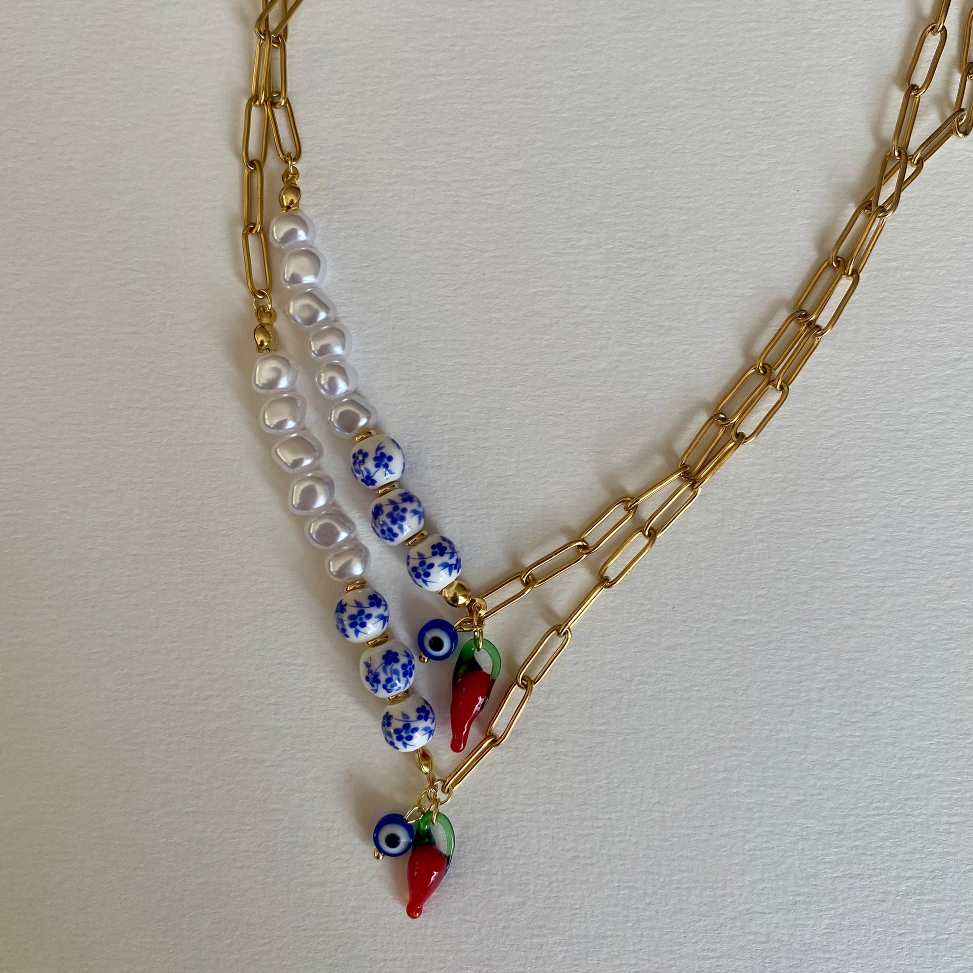 COLLIER CORRENTE PIMENTÉ - PRODUIT