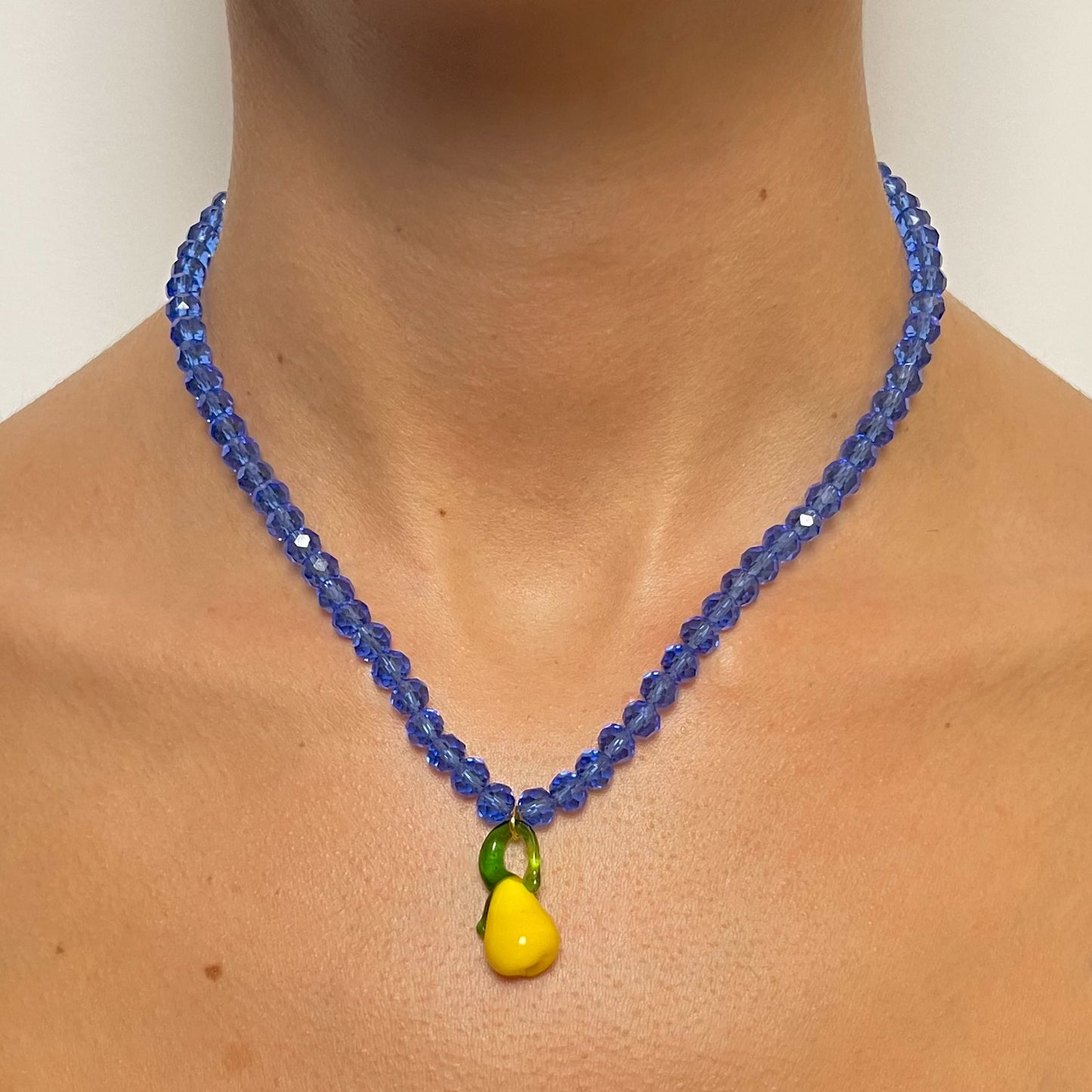 COLLIER FACETA CITRON - STUDIO