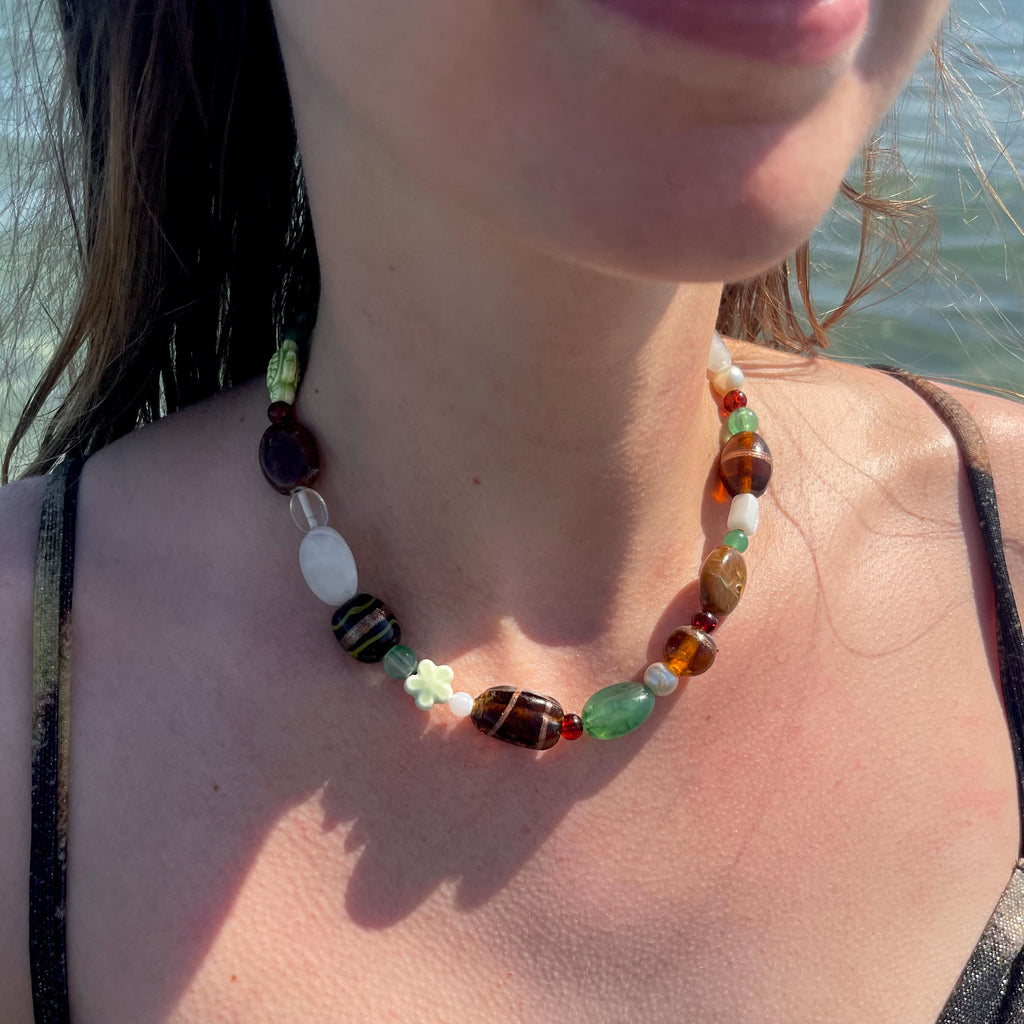 COLLIER HISTORÍA VERT - MODÈLE