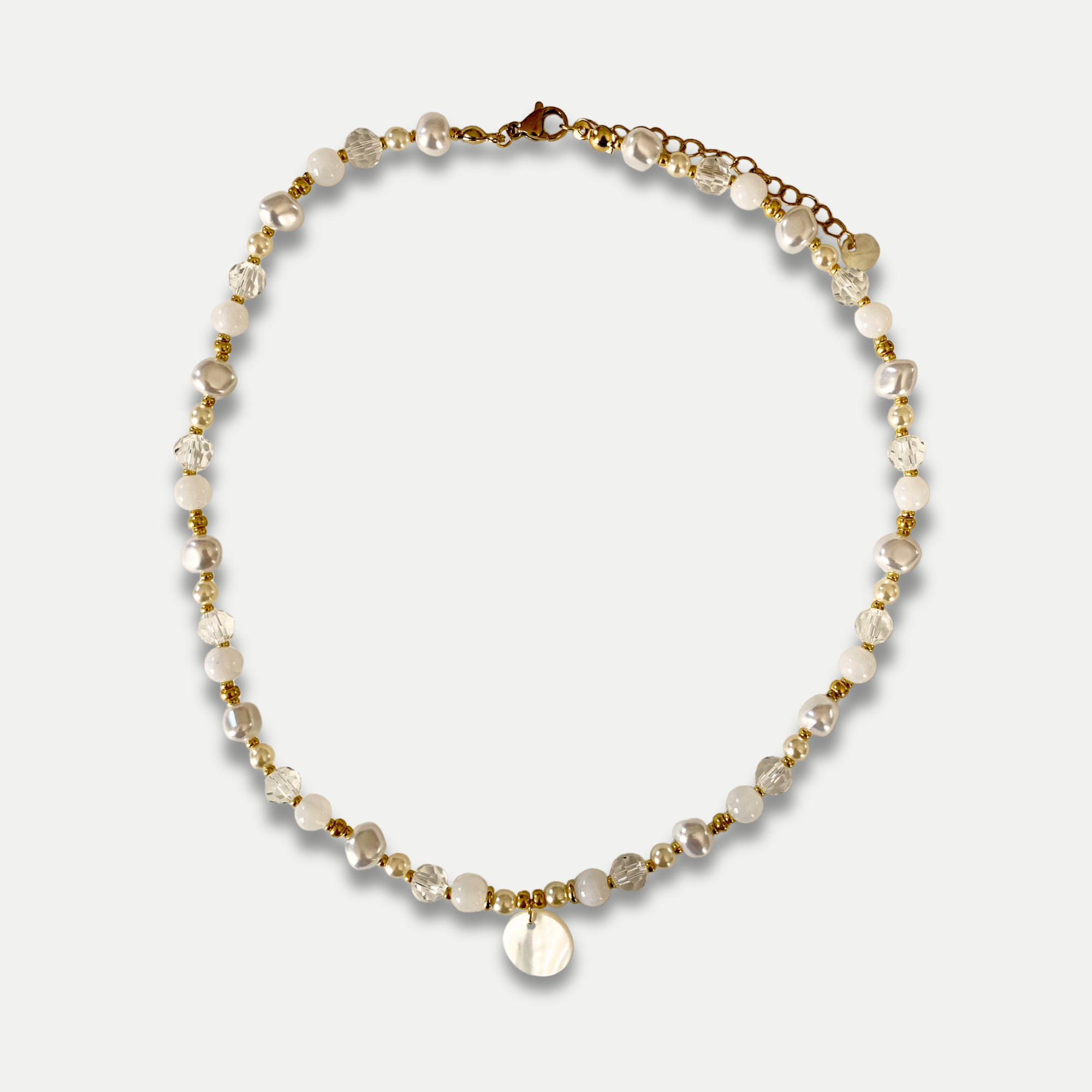 COLLIER INÍCIO DORÉ BLANC - PACKSHOT