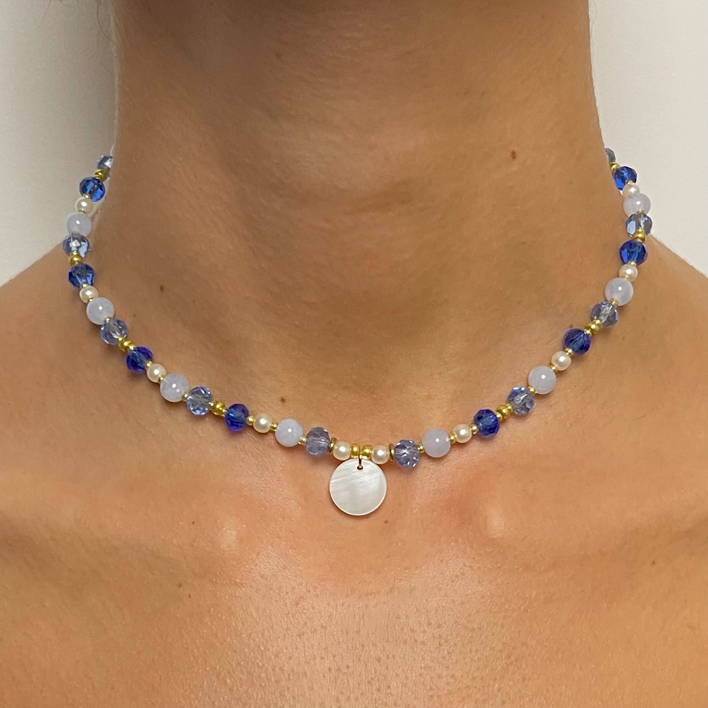 COLLIER INÍCIO DORÉ BLEU - STUDIO