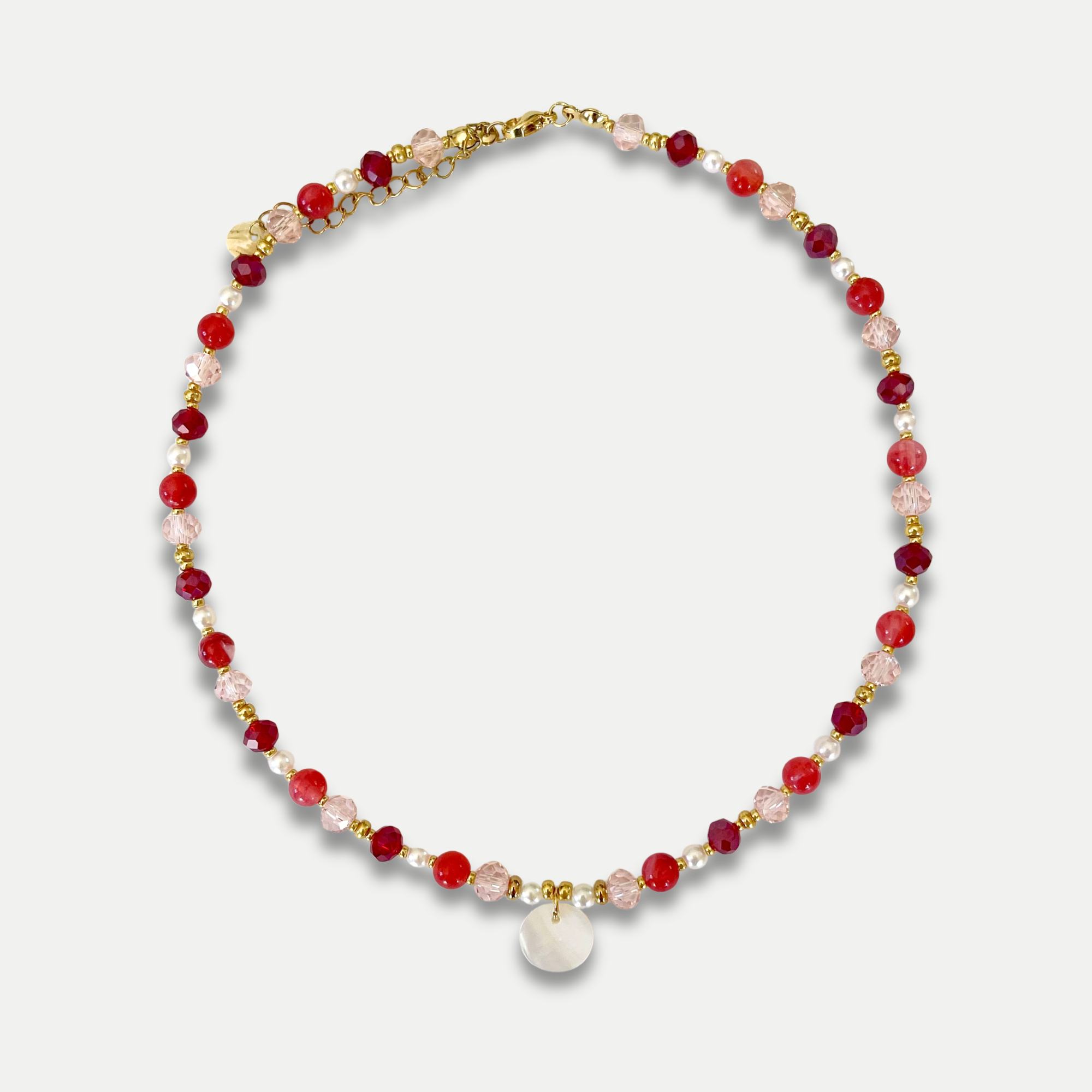 COLLIER INÍCIO DORÉ ROSE - PACKSHOT
