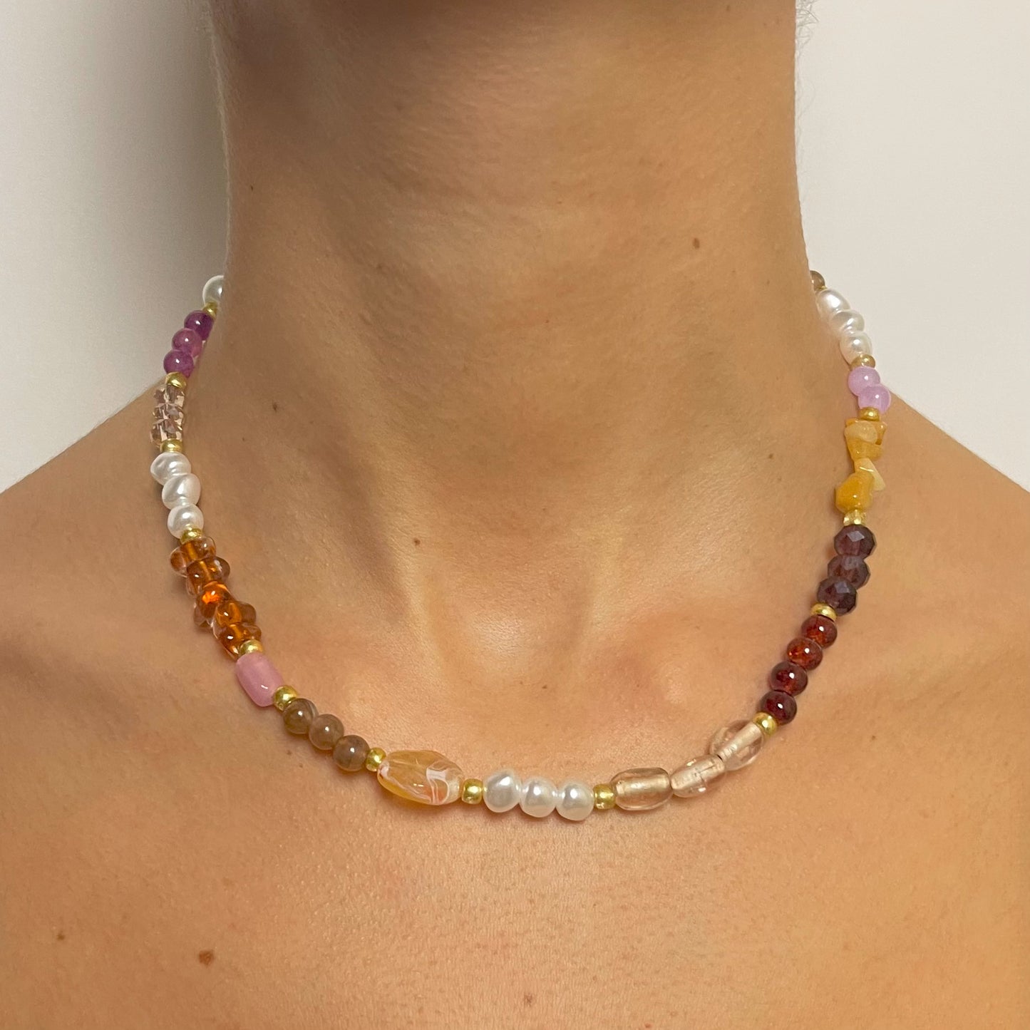 COLLIER NATUREZA VIOLET - STUDIO