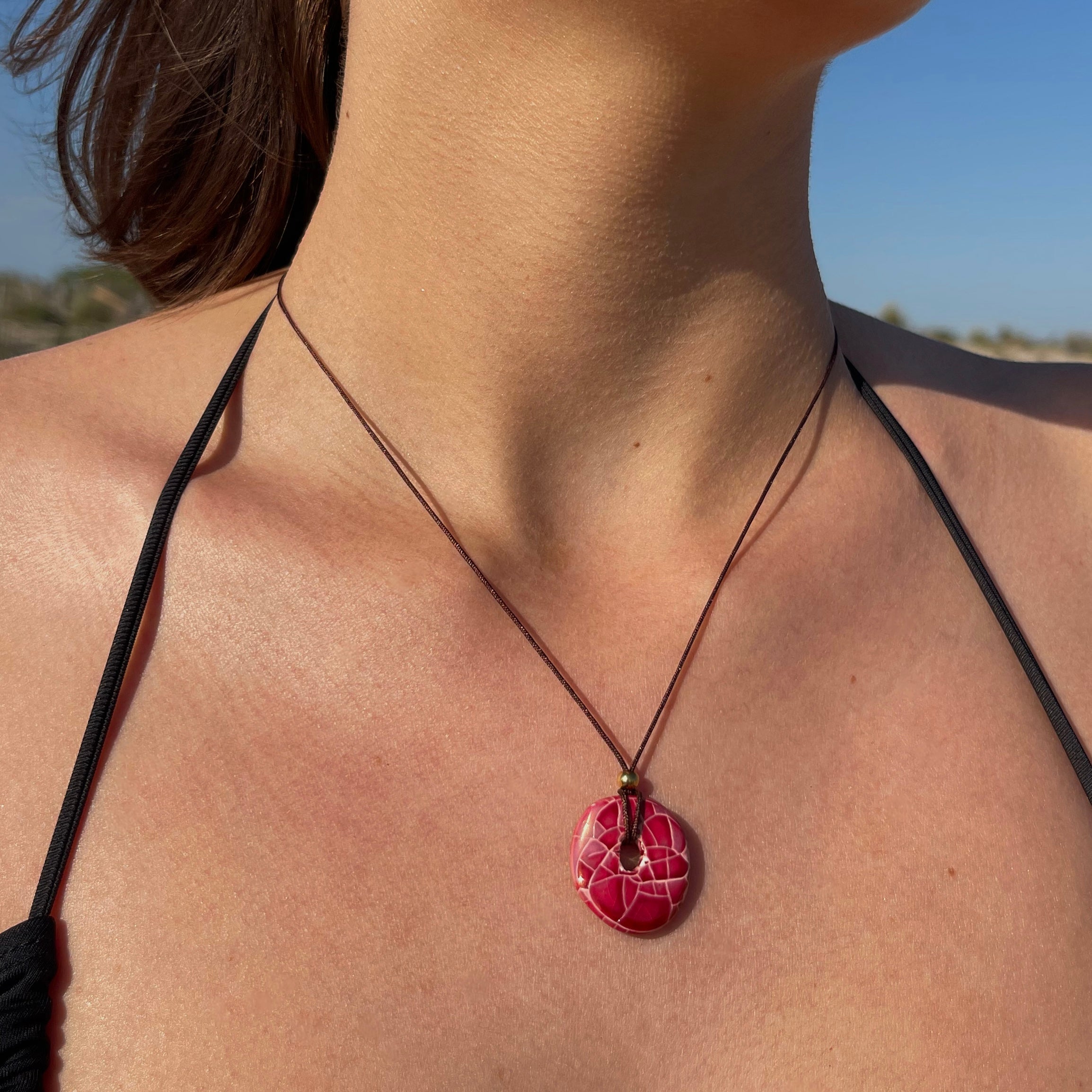 COLLIER OASIS ROSE - MODÈLE