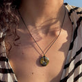 COLLIER OASIS VERT - MODÈLE