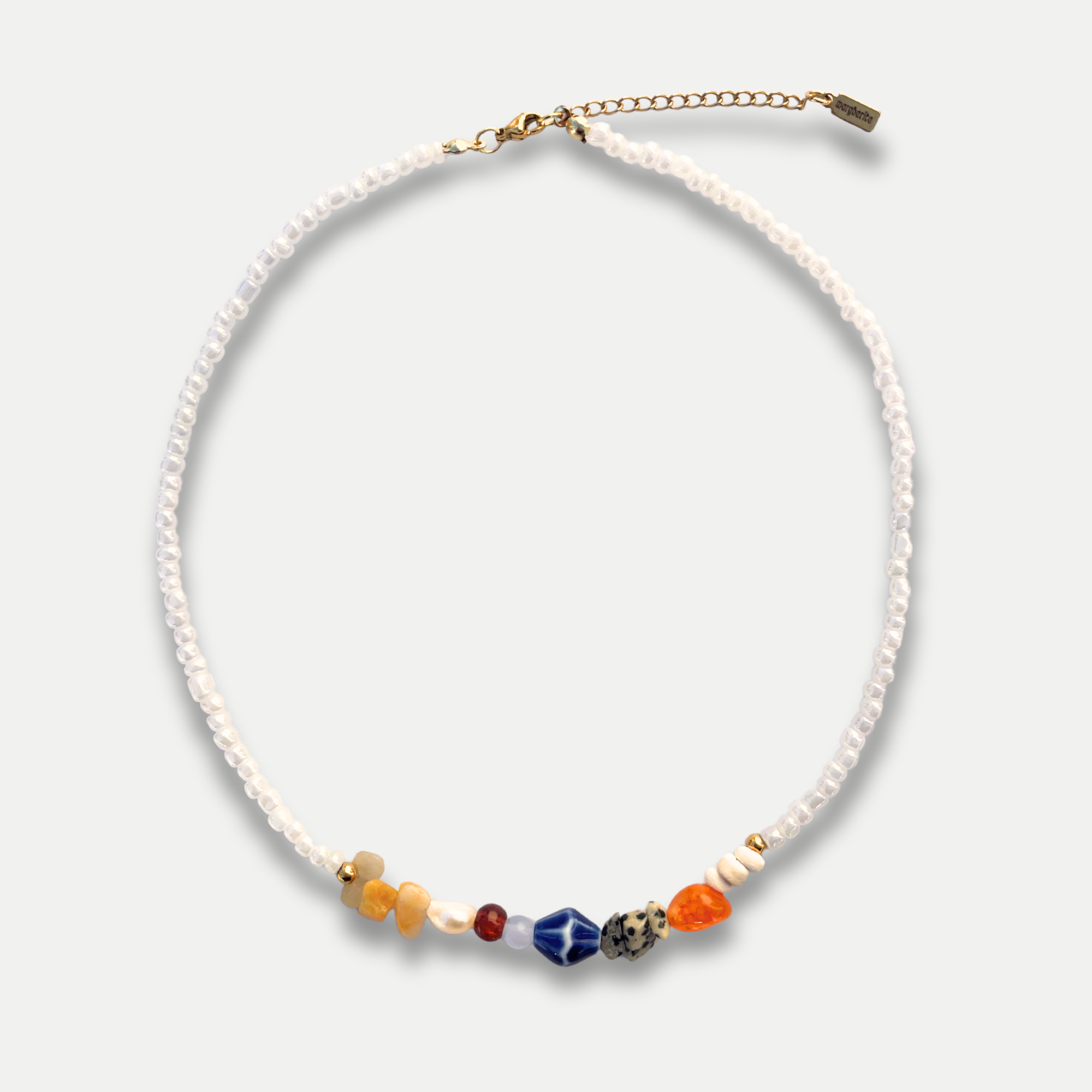 COLLIER PEDAÇO BLANC - PACKSHOT