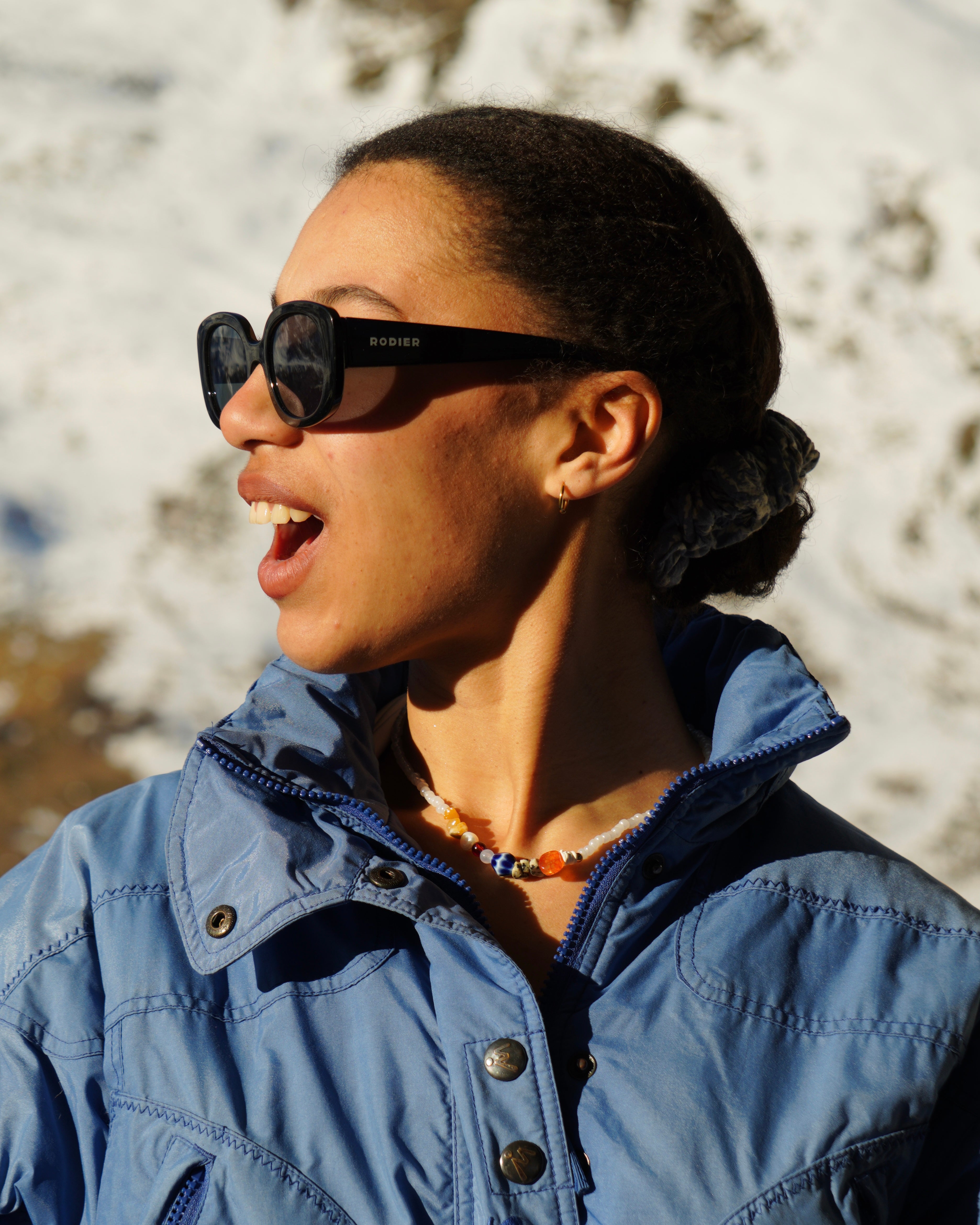 COLLIER PEDAÇO BLANC X CYRIELLE SKI 4-5