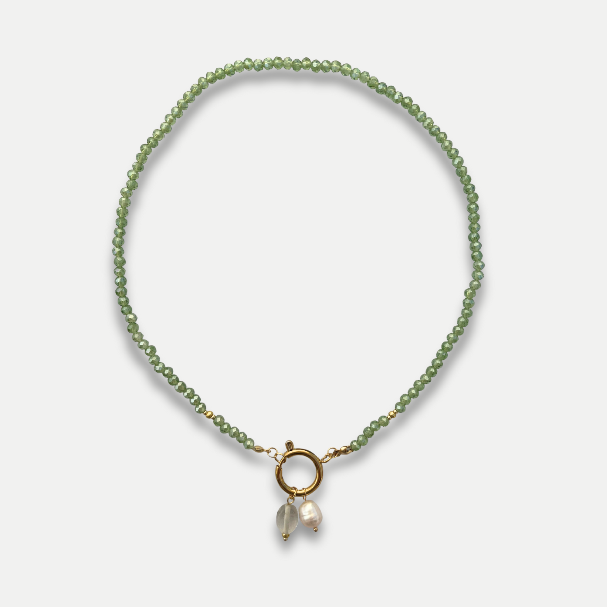 COLLIER PEROLA VERT - PACKSHOT