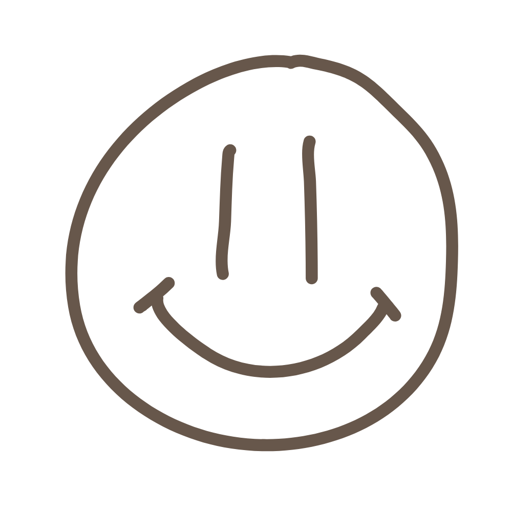 ICÔNE SMILEY À LA MAIN